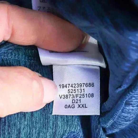 LANDS END | turquoise blue vest size 2xl - XXL pockets full zip Men's - Picture 10 of 11